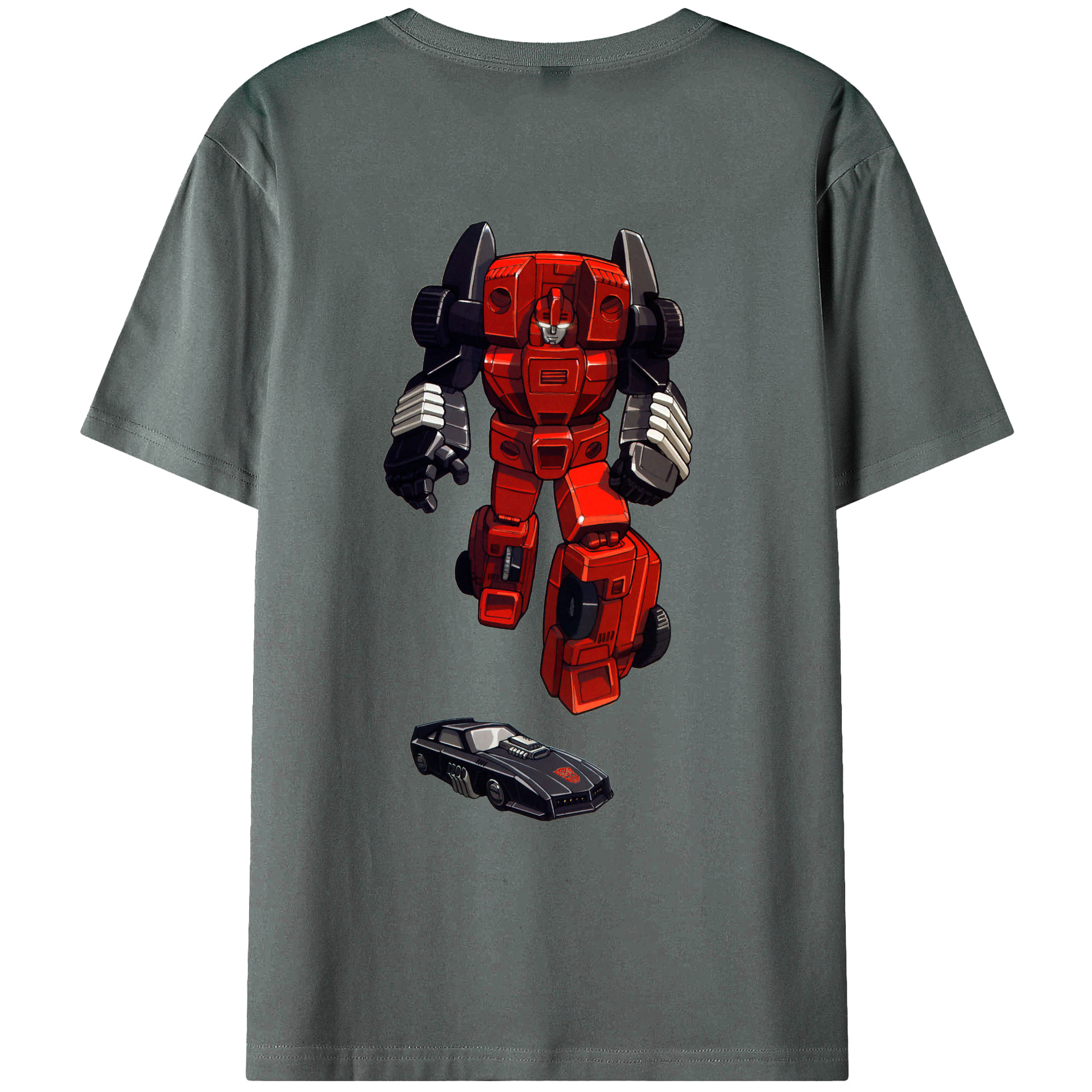（画像用）  綿100％ メンズ半袖Tシャツ（バックプリント） 通気性